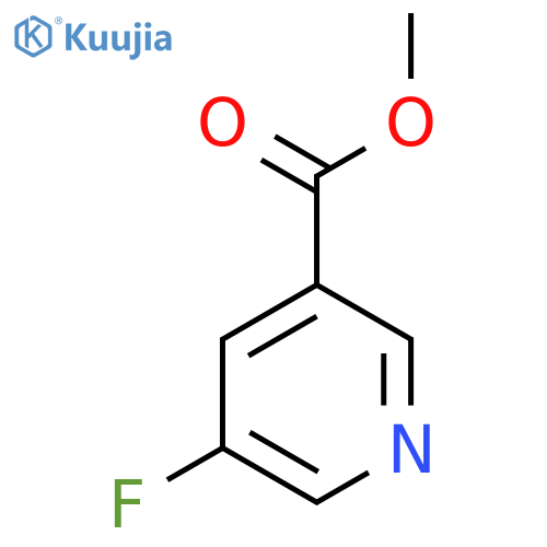 methyl 5-fluoropyridine-3-carboxylate structure