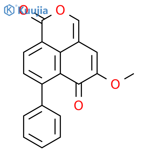 1H,6H-NAPHTHO[1,8-CD]PYRAN-1,6-DIONE, 5-METHOXY-7-PHENYL- structure