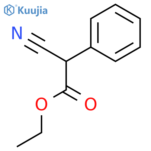 Ethyl phenylcyanoacetate structure