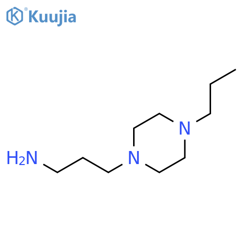 3-(4-Propylpiperazin-1-yl)propan-1-amine structure