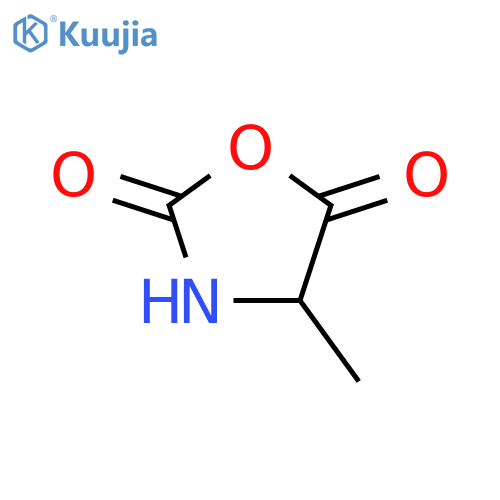 2,5-Oxazolidinedione,4-methyl-, (-)- structure