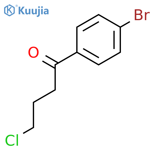 1-(4-Bromophenyl)-4-chlorobutan-1-one structure