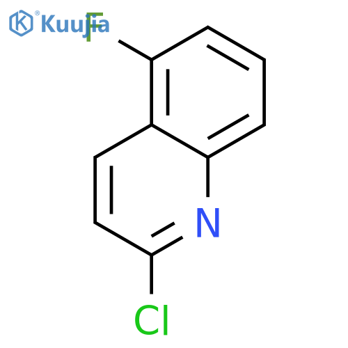 2-chloro-5-fluoro-quinoline structure