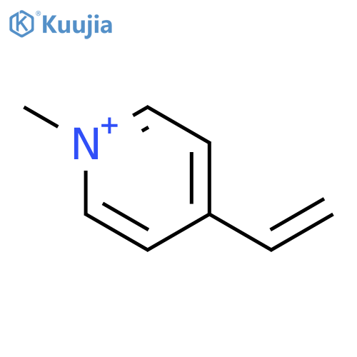 PYRIDINIUM, 4-ETHENYL-1-METHYL- structure