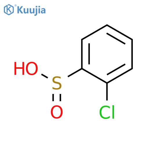 Benzenesulfinic acid, 2-chloro- structure