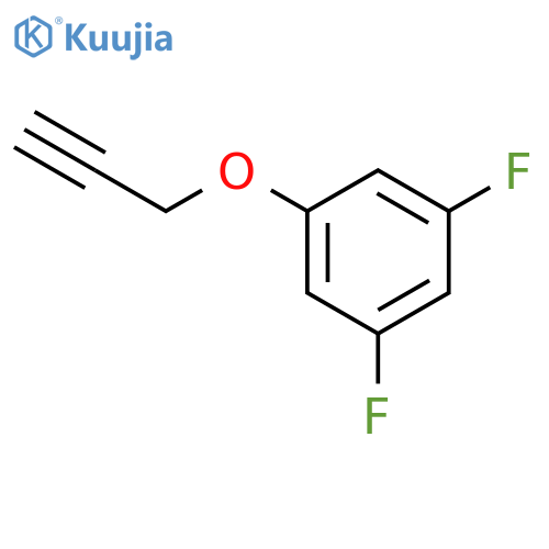 1,3-Difluoro-5-(2-propyn-1-yloxy)-benzene structure