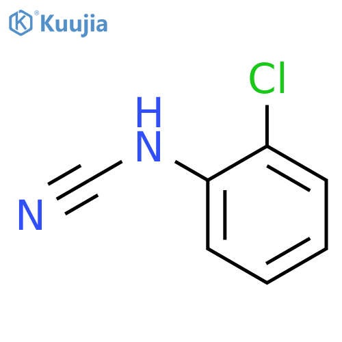 (2-chlorophenyl)aminocarbonitrile structure