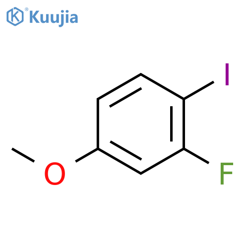 2-fluoro-1-iodo-4-methoxybenzene structure