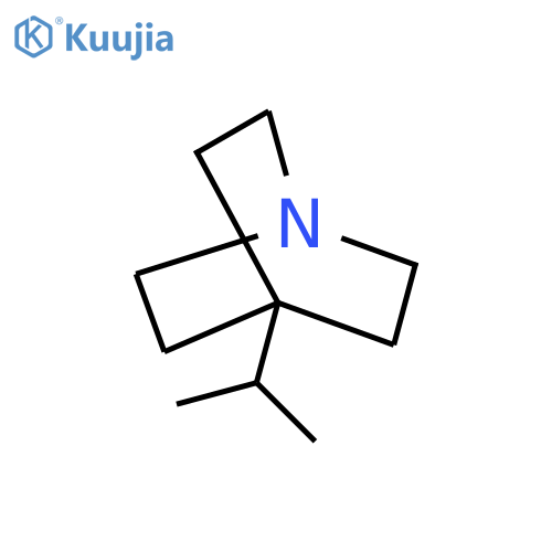 1-Azabicyclo(2.2.2)octane, 4-(1-methylethyl)- structure