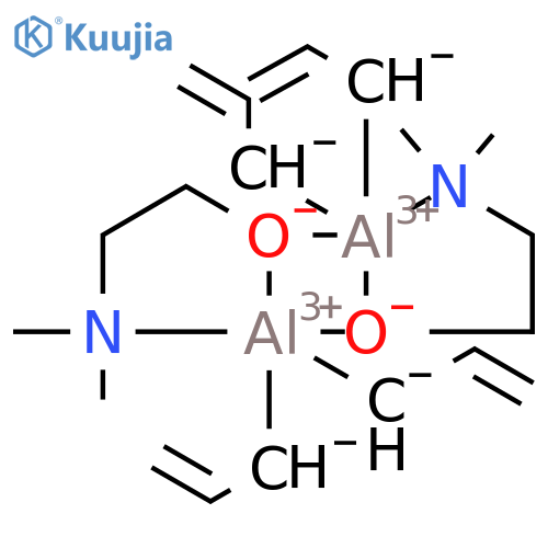 Aluminum, bis[μ-[2-(dimethylamino-κN)ethanolato-κO:κO]]tetra-2-propenyldi-, stereoisomer (9CI) structure