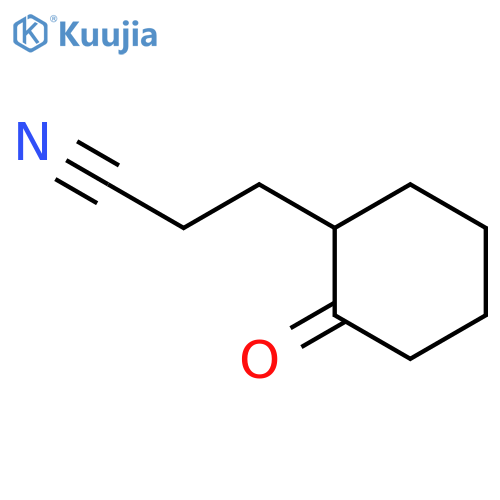 2-(2-Cyanethyl)cyclohexanone structure