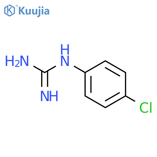 1-(4-Chlorophenyl)guanidine structure