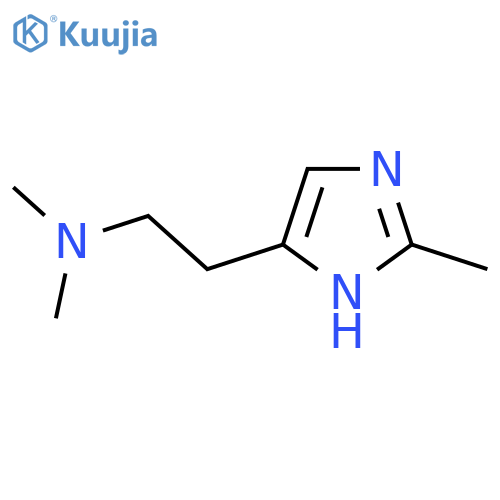 1H-Imidazole-4-ethanamine, N,N,2-trimethyl- structure