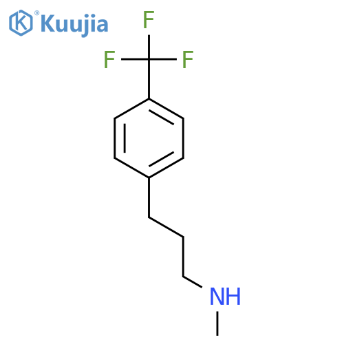 4-Trifluoromethyl-N-methyl-benzenepropanamine structure