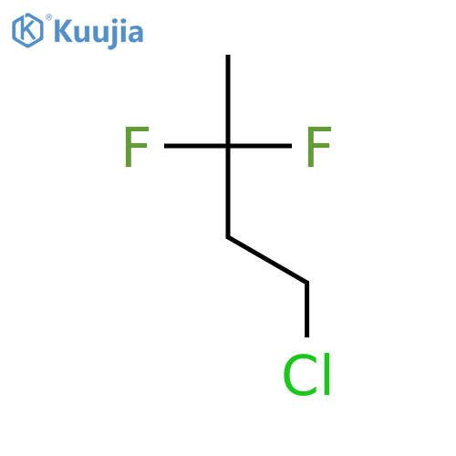 BUTANE, 1-CHLORO-3,3-DIFLUORO- structure
