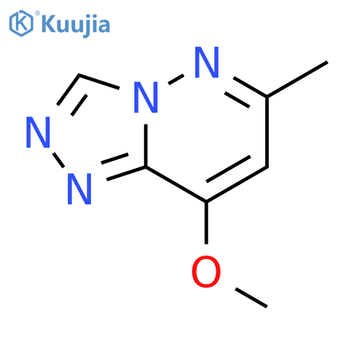 8-methoxy-6-methyl-1,2,4triazolo4,3-bpyridazine structure