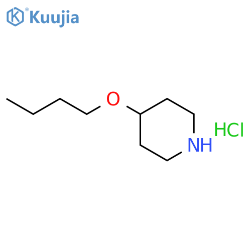 4-Butoxypiperidine hydrochloride structure