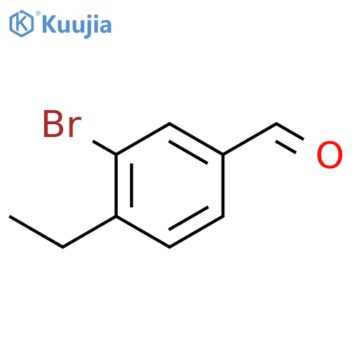 3-bromo-4-ethylbenzaldehyde structure