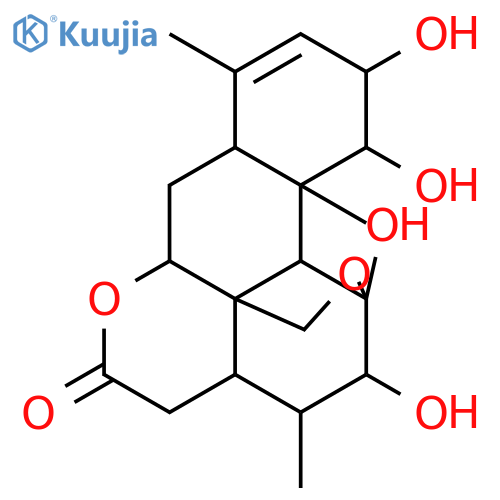 (1beta,2alpha,11alpha,12alpha)-1,2,11,12-tetrahydroxy-11,20-epoxypicras-3-en-16-one structure
