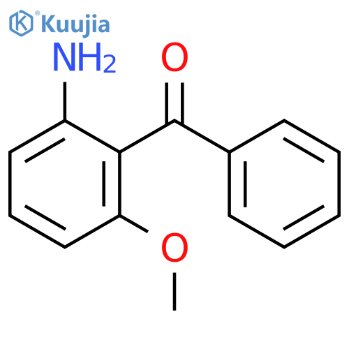(2-Amino-6-methoxyphenyl)(phenyl)methanone structure
