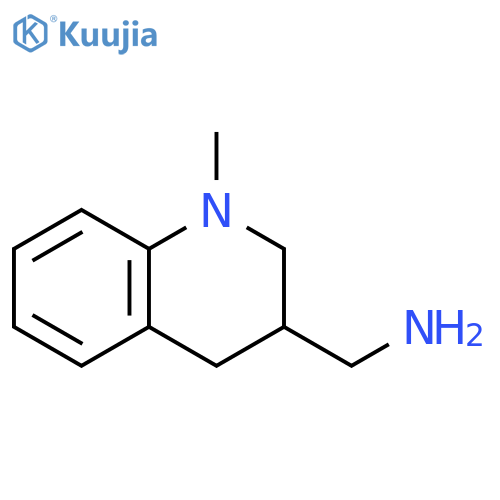 (1-methyl-1,2,3,4-tetrahydroquinolin-3-yl)methanamine structure