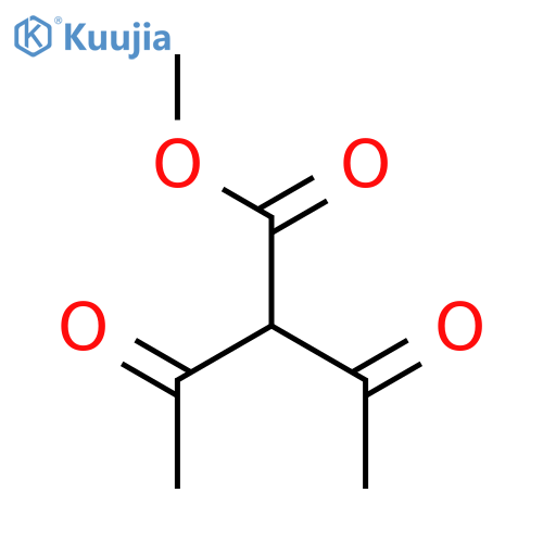 Methyl 2-acetyl-3-oxobutanoate structure
