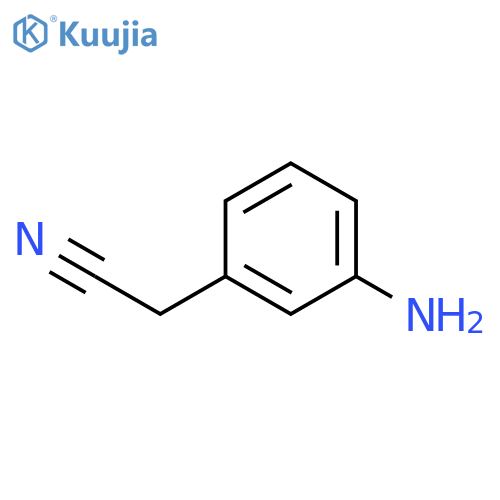 2-(3-Aminophenyl)acetonitrile structure