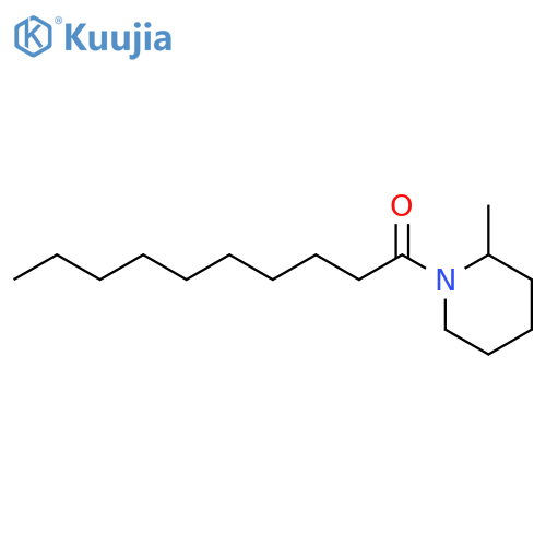 1-Decanone,1-(2-methyl-1-piperidinyl)- structure