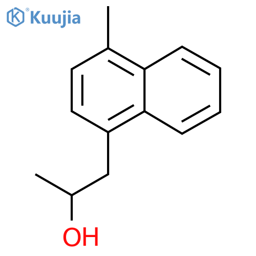 1-(4-methylnaphthalen-1-yl)propan-2-ol structure