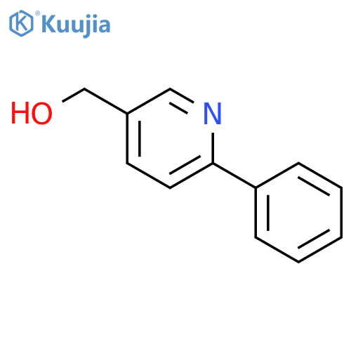 (6-Phenylpyridin-3-yl)methanol structure