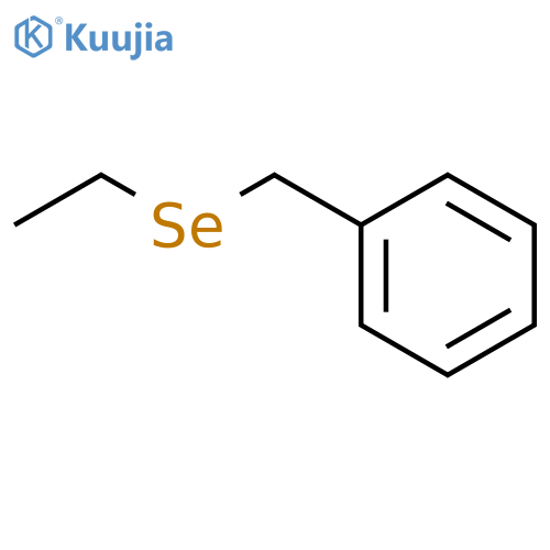 BENZENE, [(ETHYLSELENO)METHYL]- structure