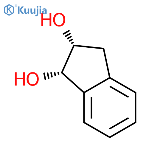 1H-Indene-1,2-diol,2,3-dihydro-, (1R,2S)-rel- structure