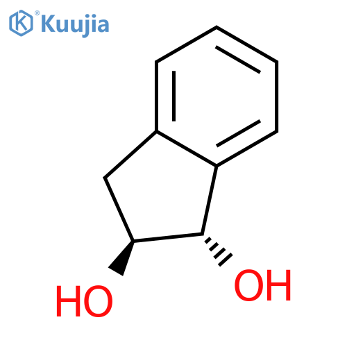 1H-Indene-1,2-diol,2,3-dihydro-, (1R,2R)-rel- structure