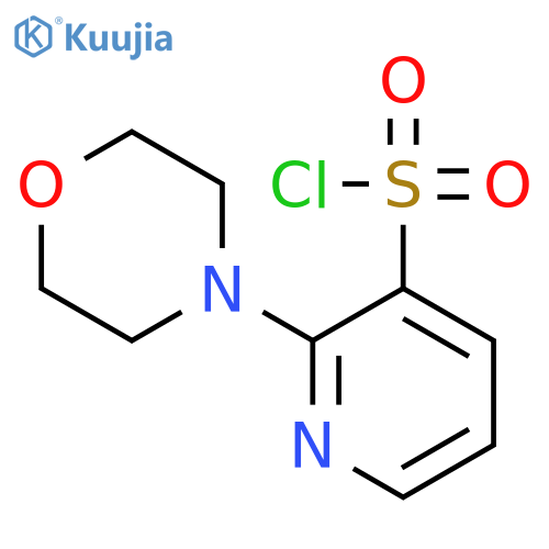 2-Morpholin-4-yl-pyridine-3-sulfonyl Chloride structure