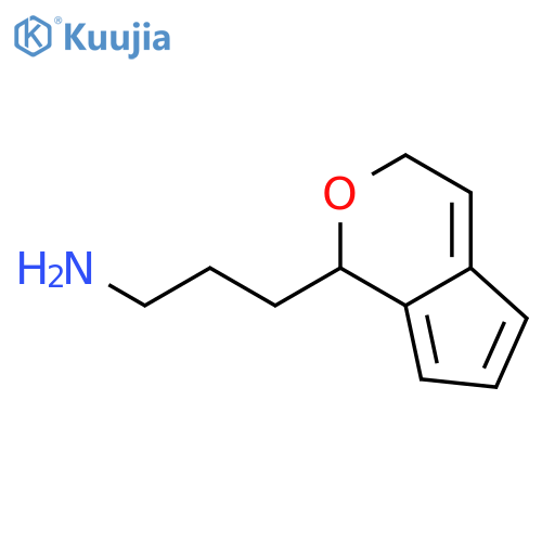 3-(2,3-dihydro-1-benzofuran-5-yl)propan-1-amine structure