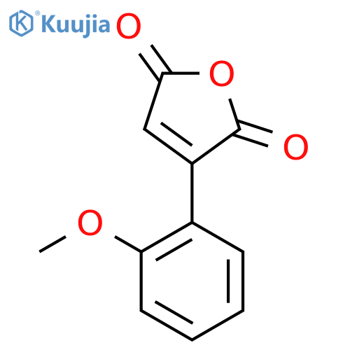 3-(2-Methoxyphenyl)furan-2,5-dione structure