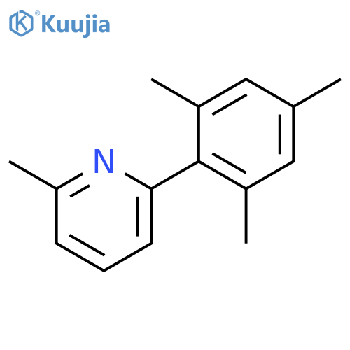 Pyridine, 2-methyl-6-(2,4,6-trimethylphenyl)- structure