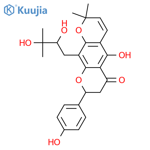 Lupinifolin; (S)-form, 2''',3'''-Dihydro, 2'''ξ,3'''-dihydroxy structure