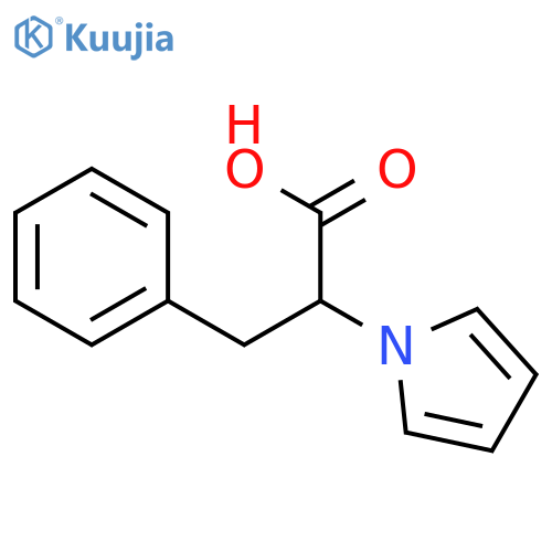 (2S)-3-Phenyl-2-(1H-pyrrol-1-yl)propanoic Acid structure
