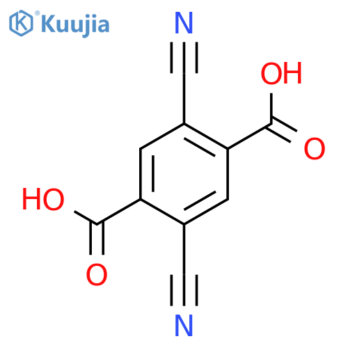 2,5-Dicyanoterephthalic acid structure