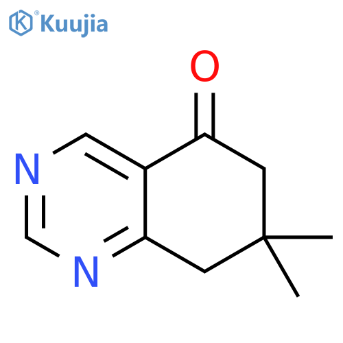 7,7-dimethyl-5,6,7,8-tetrahydroquinazolin-5-one structure