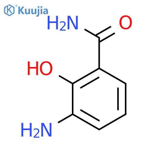 3-amino-2-hydroxybenzamide structure