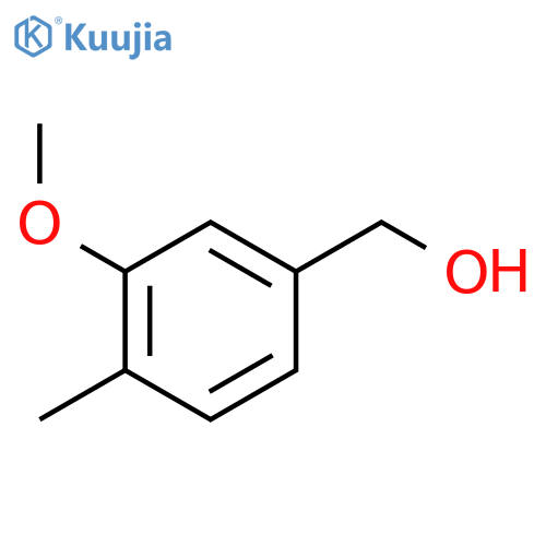(3-Methoxy-4-methylphenyl)methanol structure