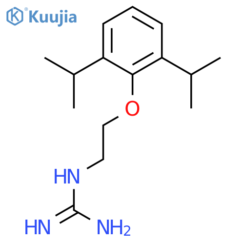 Guanidine, (2-(2,6-diisopropylphenoxy)ethyl)- structure