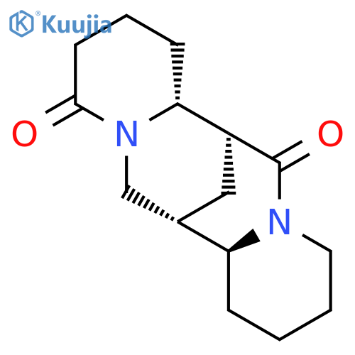 (9alpha,11alpha)-sparteine-2,17-dione structure