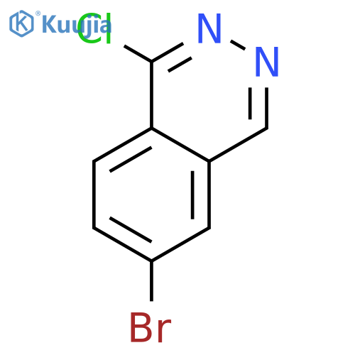 6-Bromo-1-chlorophthalazine structure
