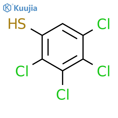 2,3,4,5-tetrachlorobenzenethiol structure