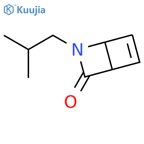 2-Azabicyclo[2.2.0]hex-5-en-3-one,2-(2-methylpropyl)-,(+)-(9CI) structure