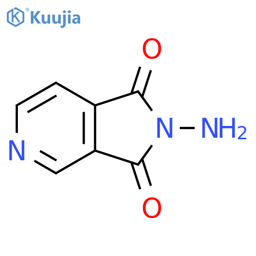2-amino-1H,2H,3H-pyrrolo3,4-cpyridine-1,3-dione structure