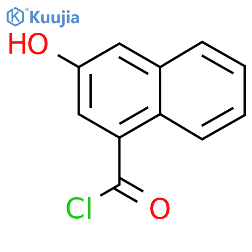 8-Naphthol-2-boronic acid structure